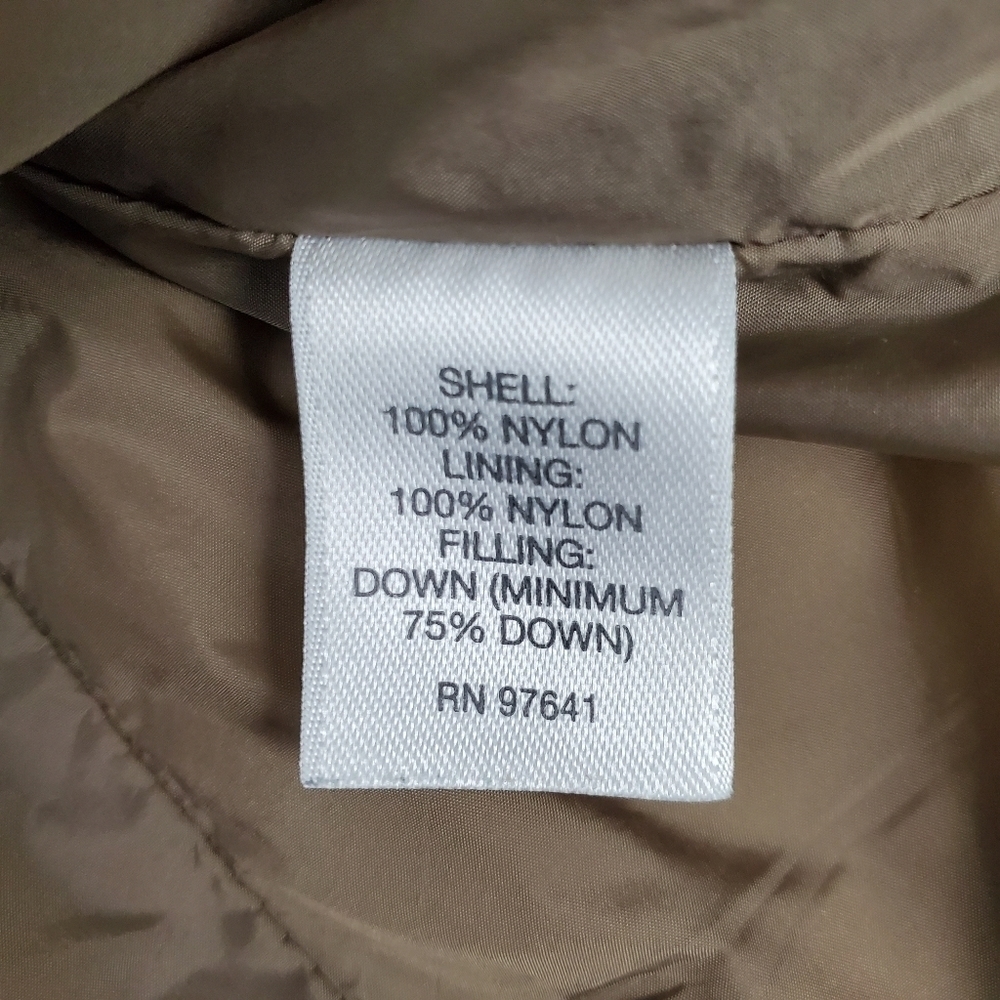 J. Jill Green Light Goose Down Puffer Jacket S - Picture 4 of 13